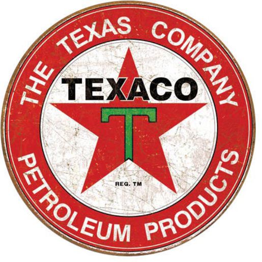 Naparts Metal Sign Texaco Filling Station 1926