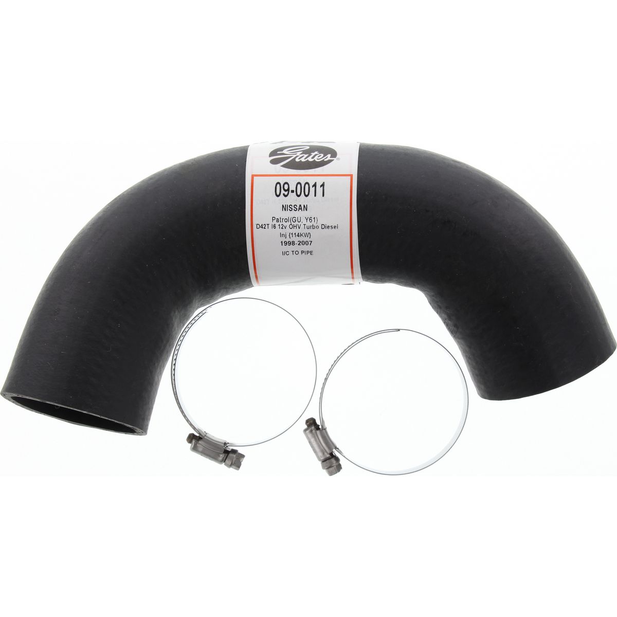 Gates Turbo Air Intake Hose 09-0011