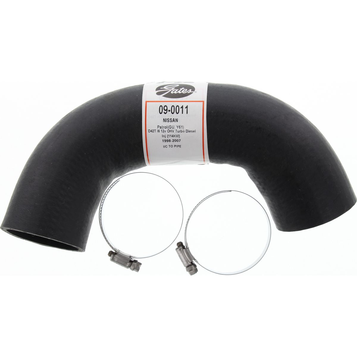 Gates Turbo Air Intake Hose 09-0011