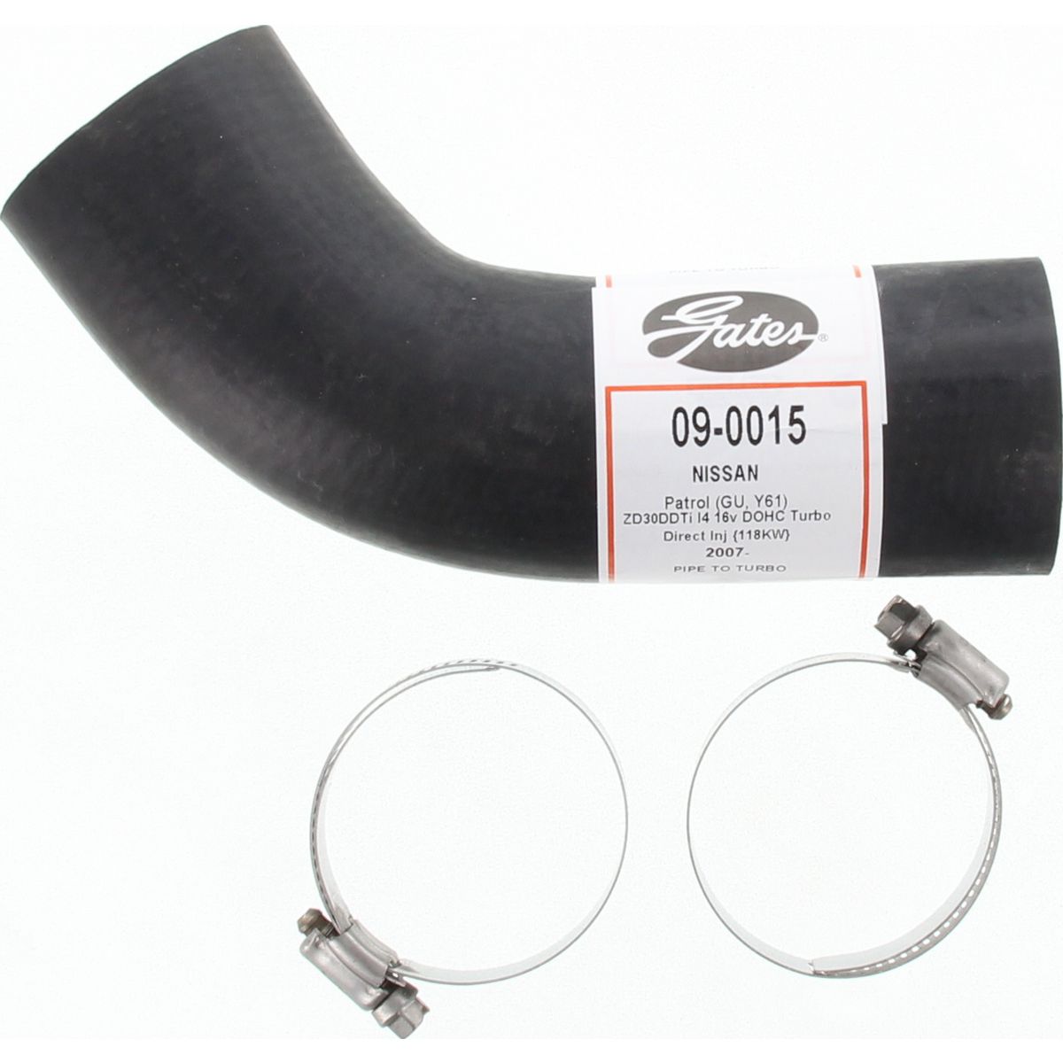 Gates Turbo Air Intake Hose 09-0015