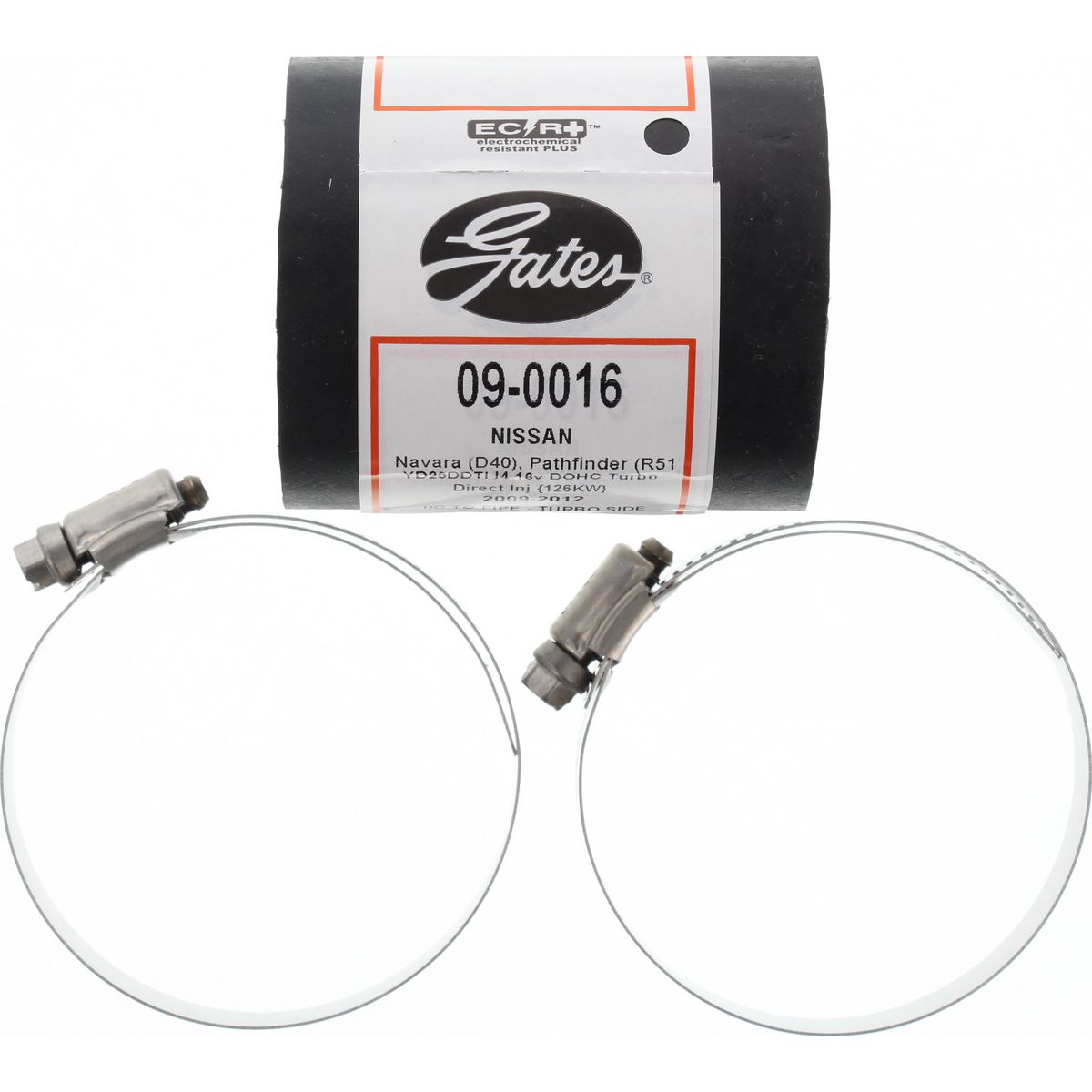 Gates Turbo Air Intake Hose 09-0016