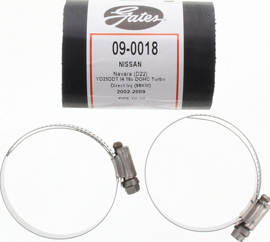 Gates Turbo Air Intake Hose 09-0018
