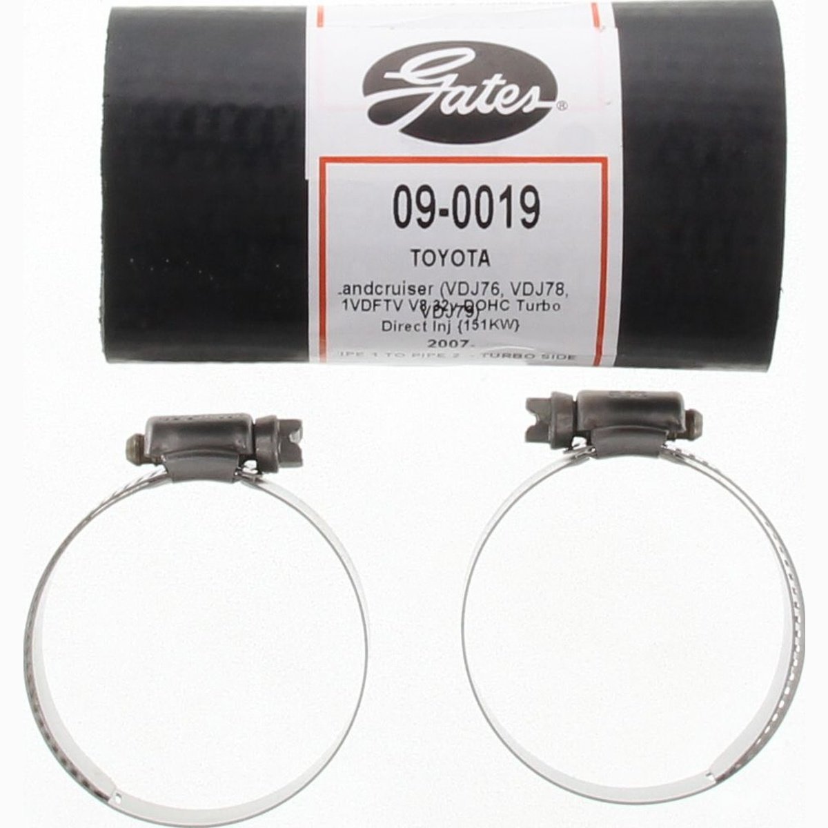 Gates Turbo Air Intake Hose 09-0019
