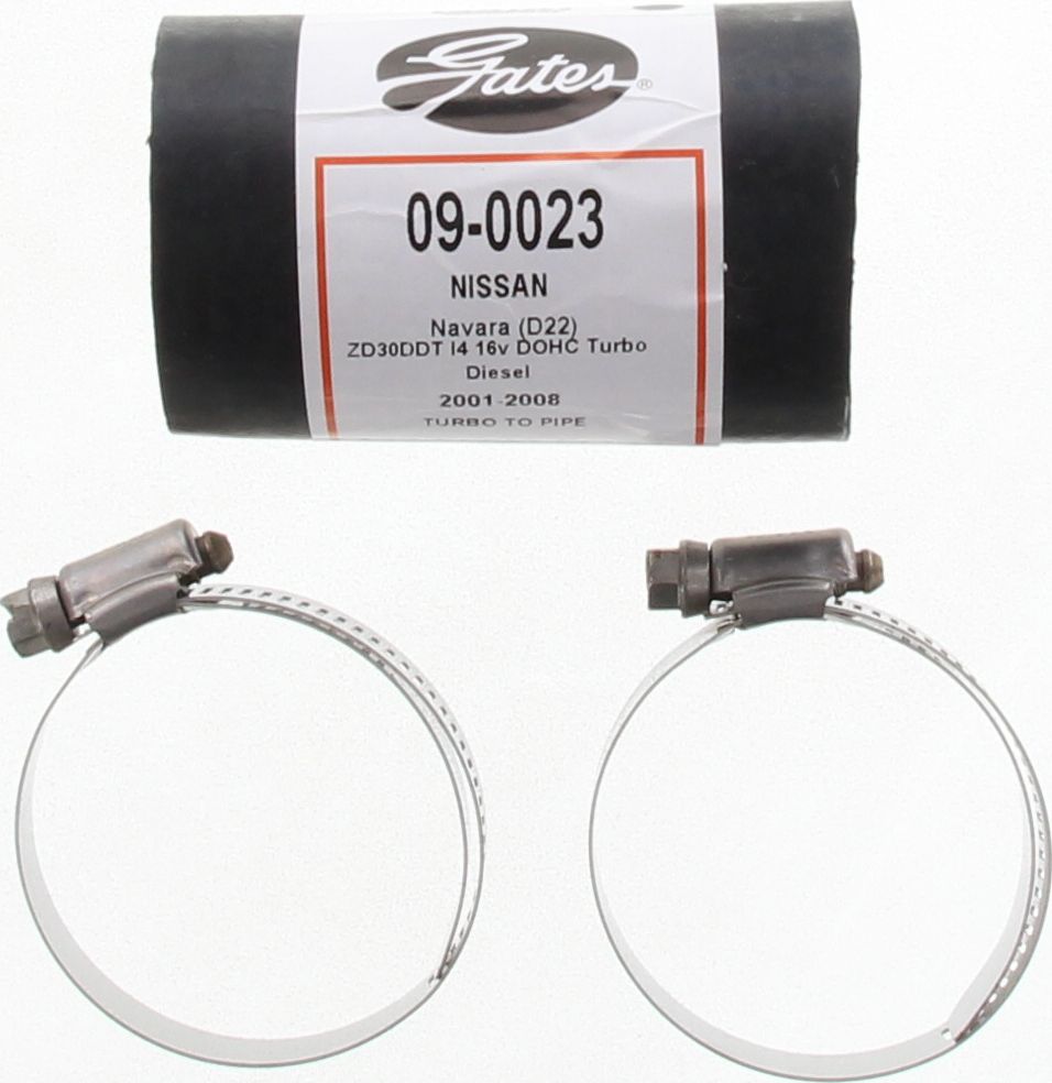 Gates Turbo Air Intake Hose 09-0023