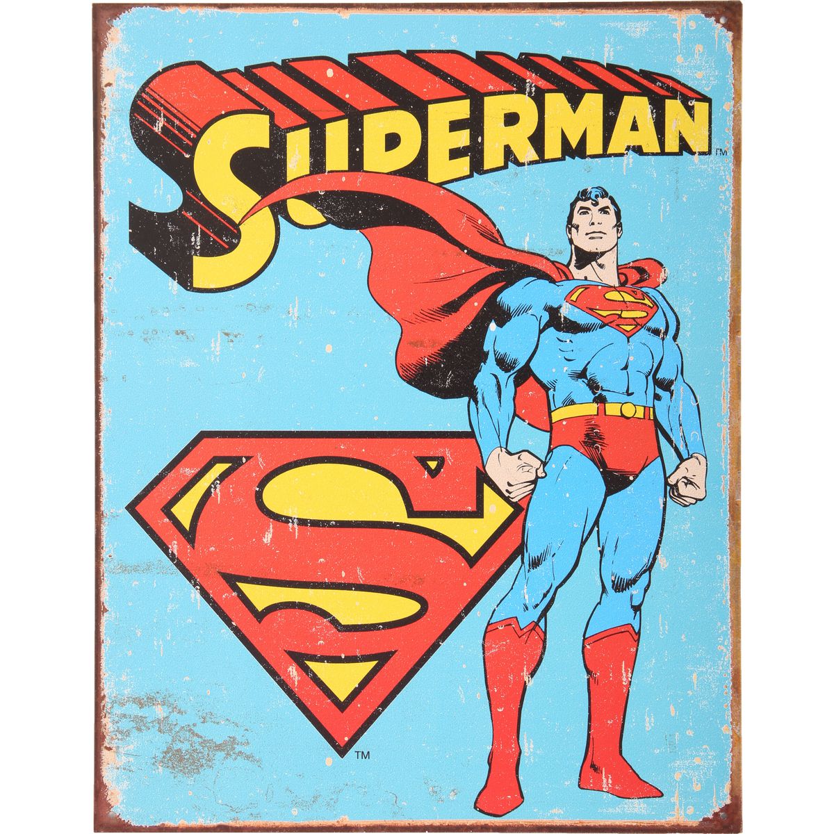 Naparts  Metal Sign Superman 1335