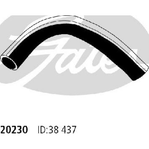 Gates Radiator Hose 20230