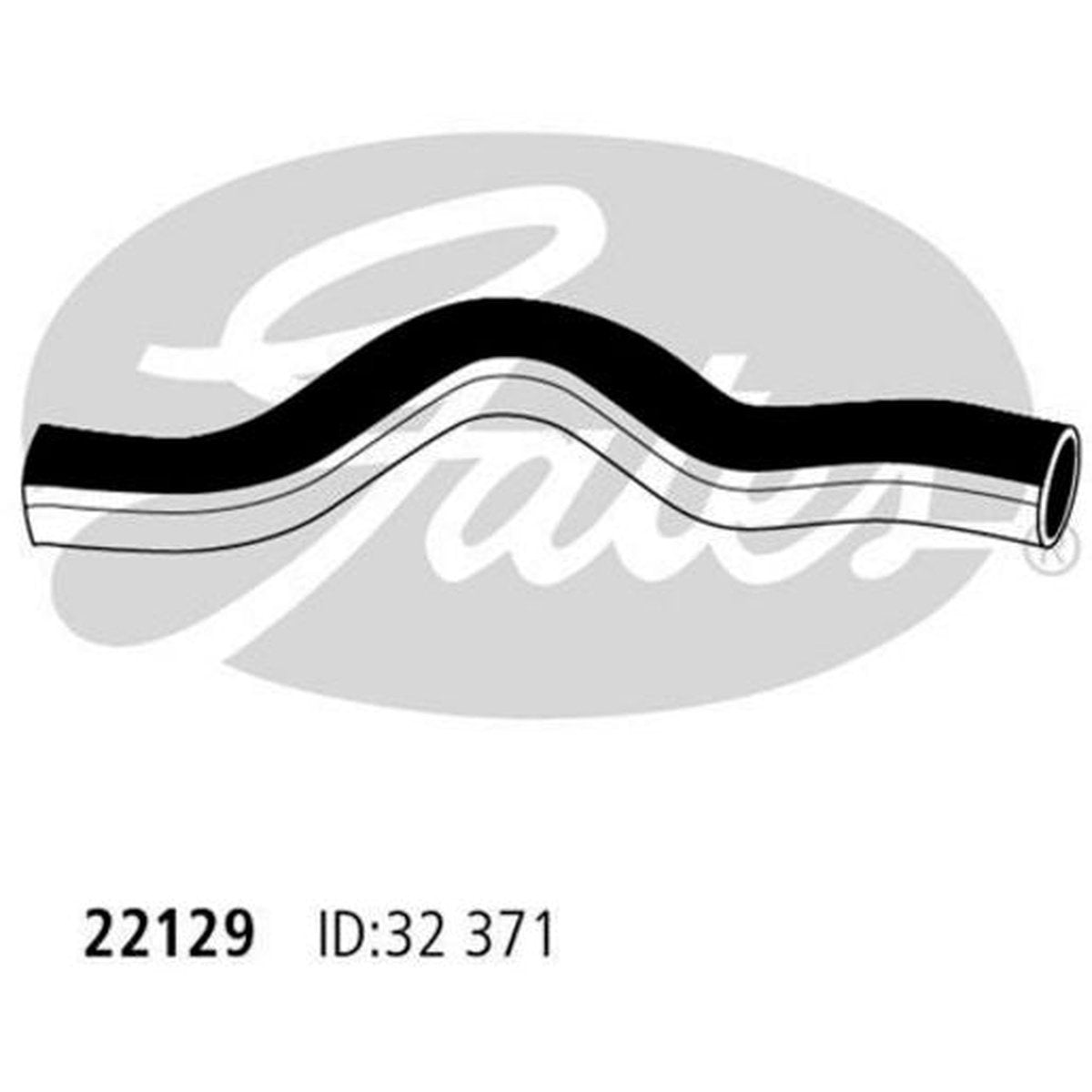 Gates Radiator Hose 22129