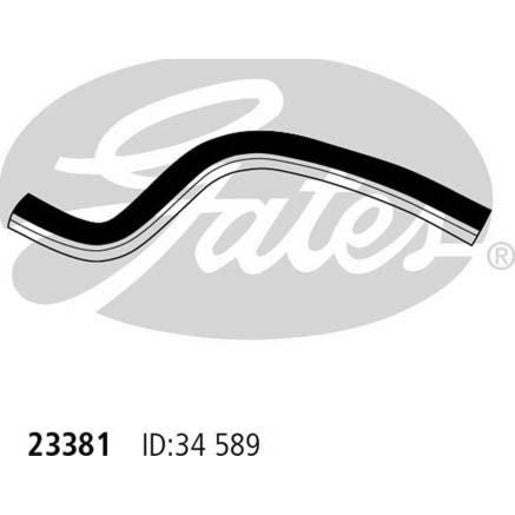 Gates Radiator Hose 23381