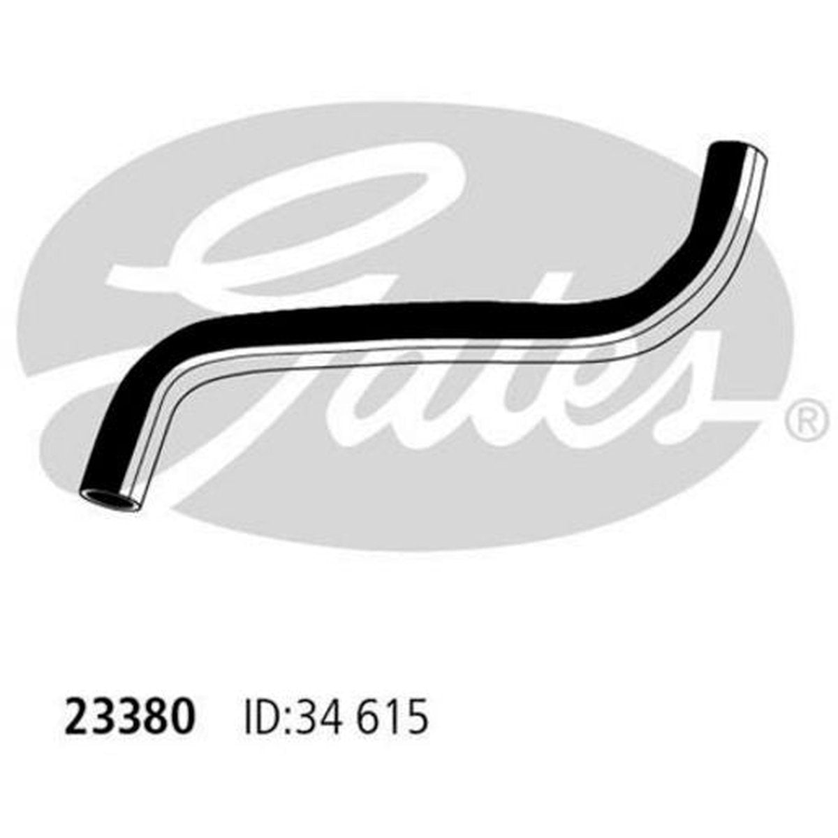Gates Radiator Hose 23380