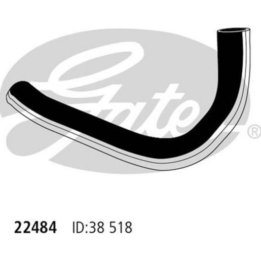 Gates Radiator Hose 22484