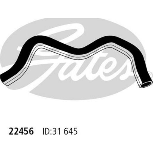 Gates Heater Hose 22456