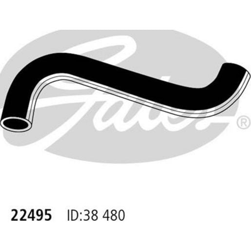 Gates Radiator Hose 22495