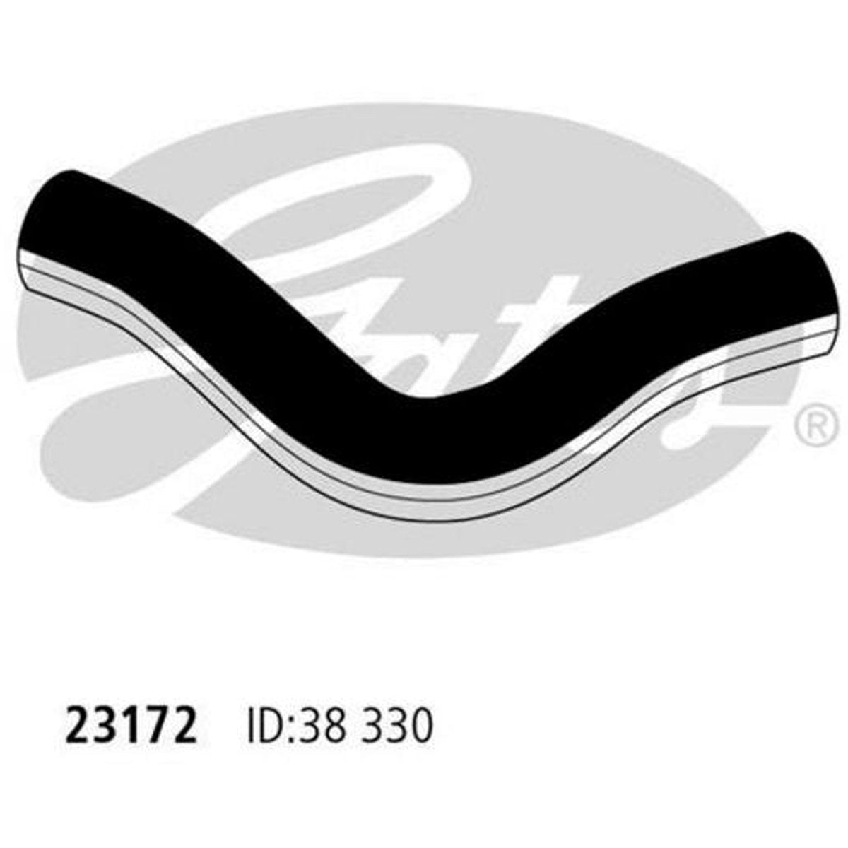 Gates Radiator Hose 23172