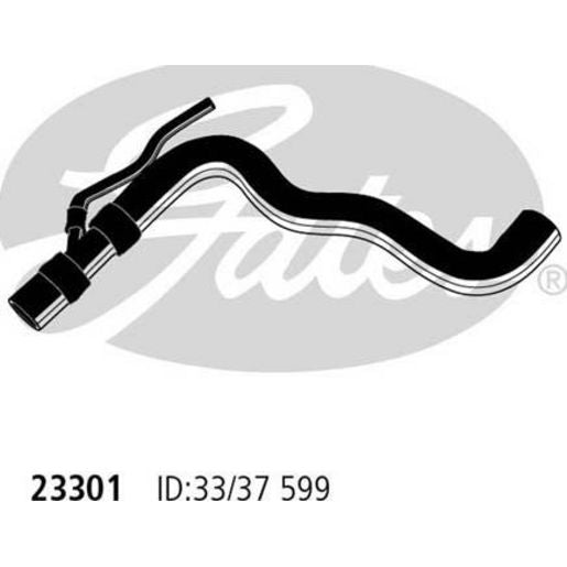 Gates Radiator Hose 23301