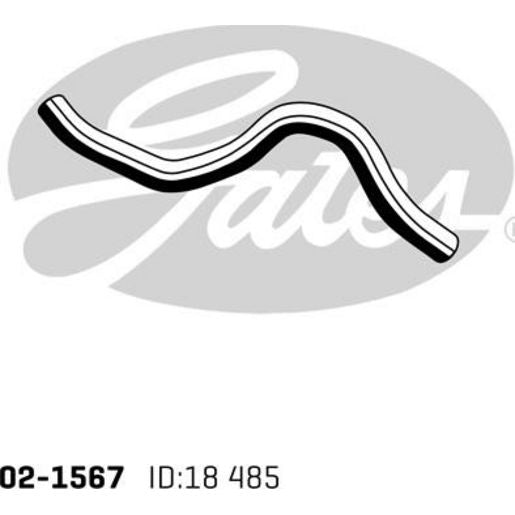 Gates Heater Hose 02-1567
