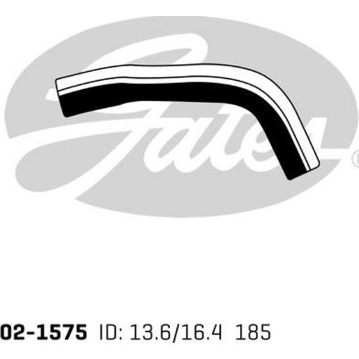 Gates Heater Hose 02-1575