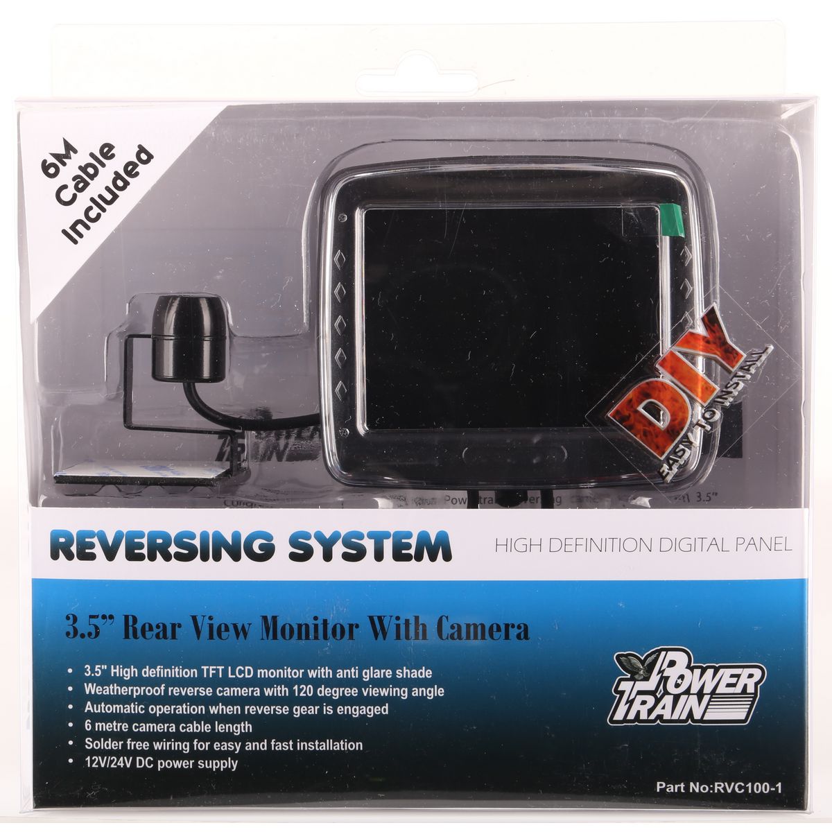 Power Winch 3.5Inch Reversing System RVC100-1