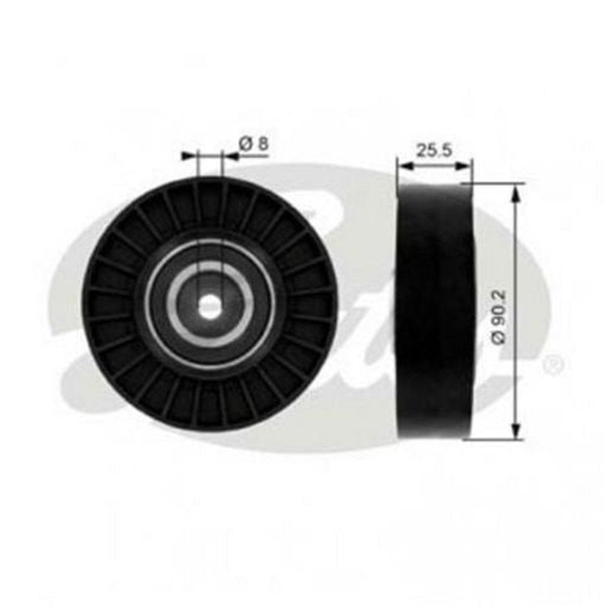 Gates Engine Idler Pulley 36005