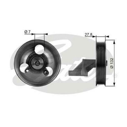 Gates Engine Idler Pulley 36109