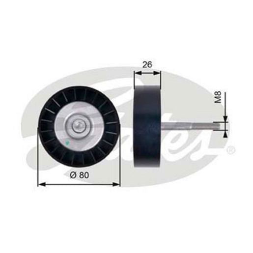 Gates Engine Idler Pulley 36399