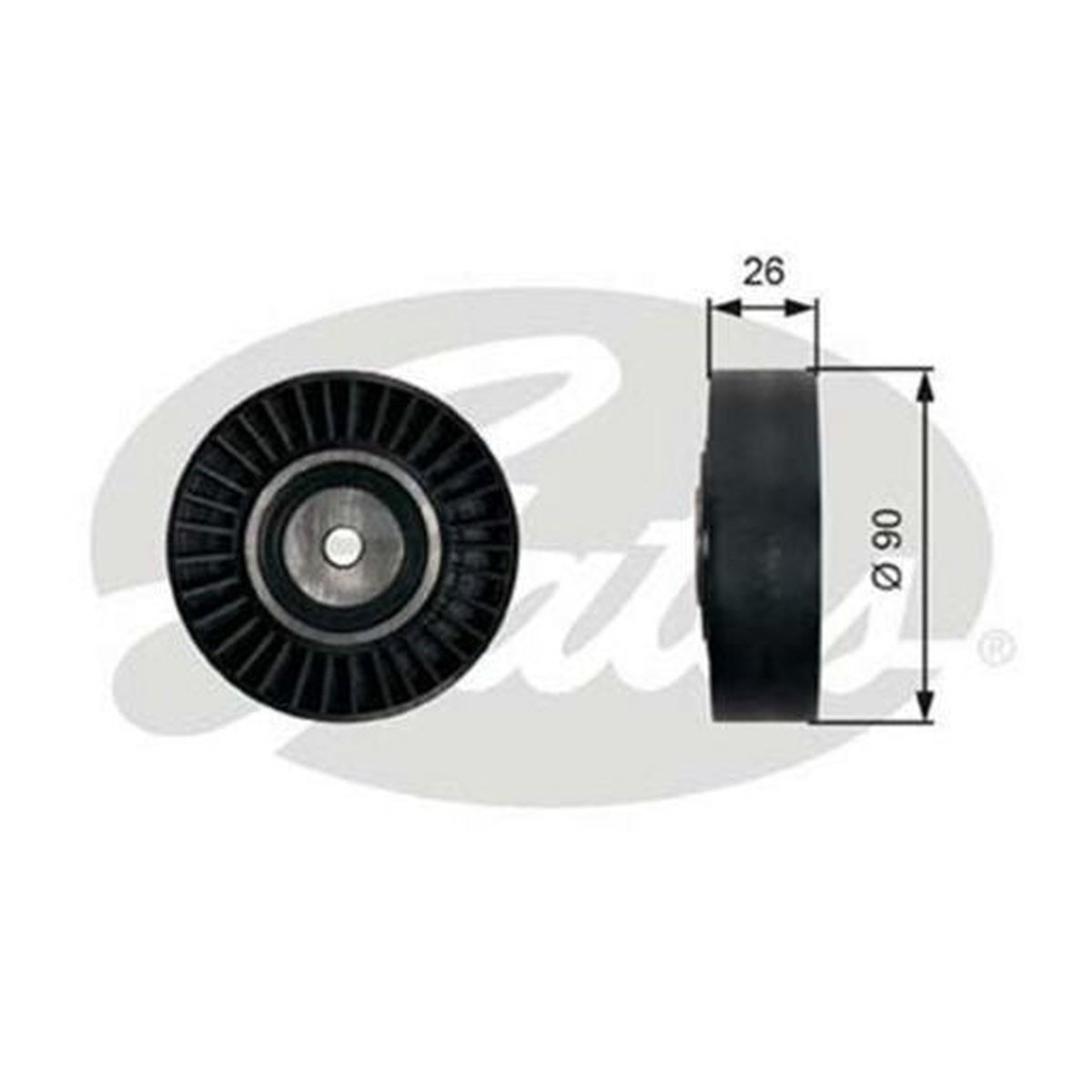Gates Engine Idler Pulley 36461