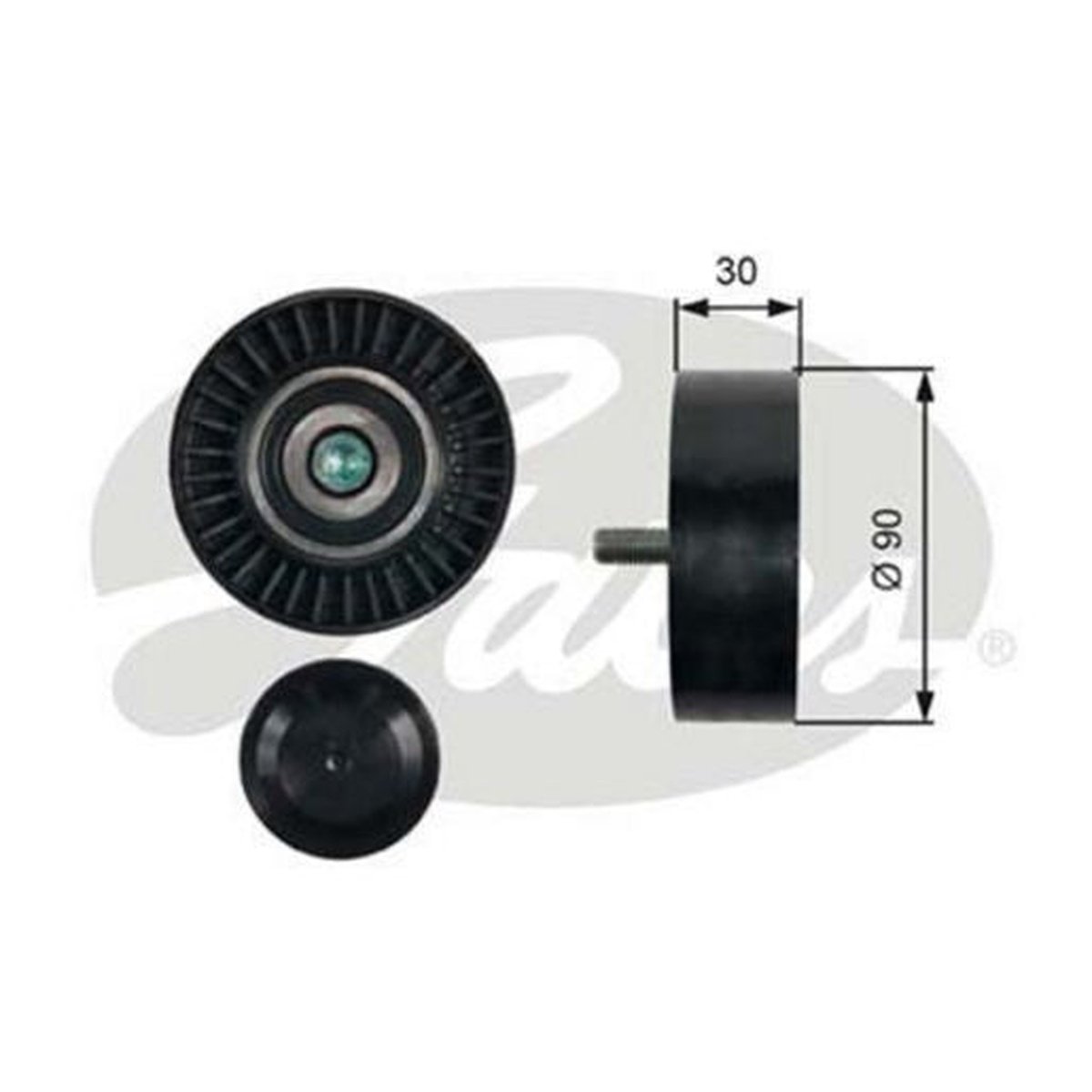 Gates Engine Idler Pulley 36479