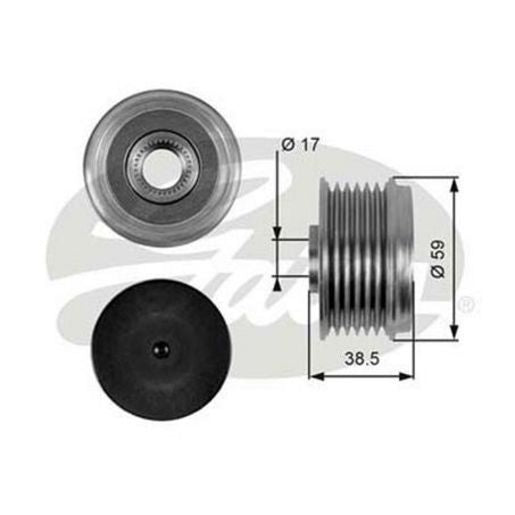 Gates Overrunning Alternator Pulley OAP7063