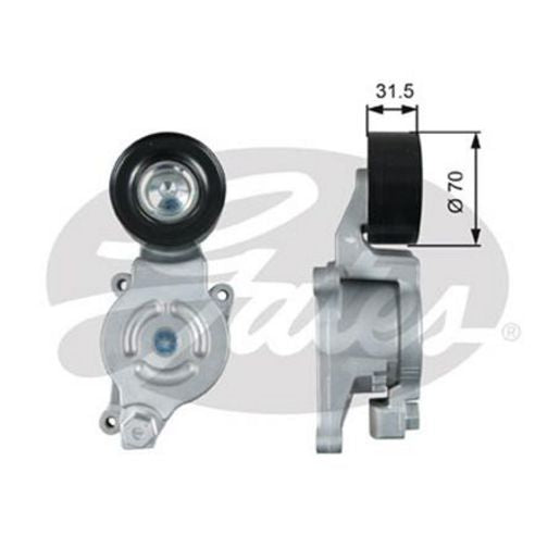 Gates Automatic Belt Tensioner 39256