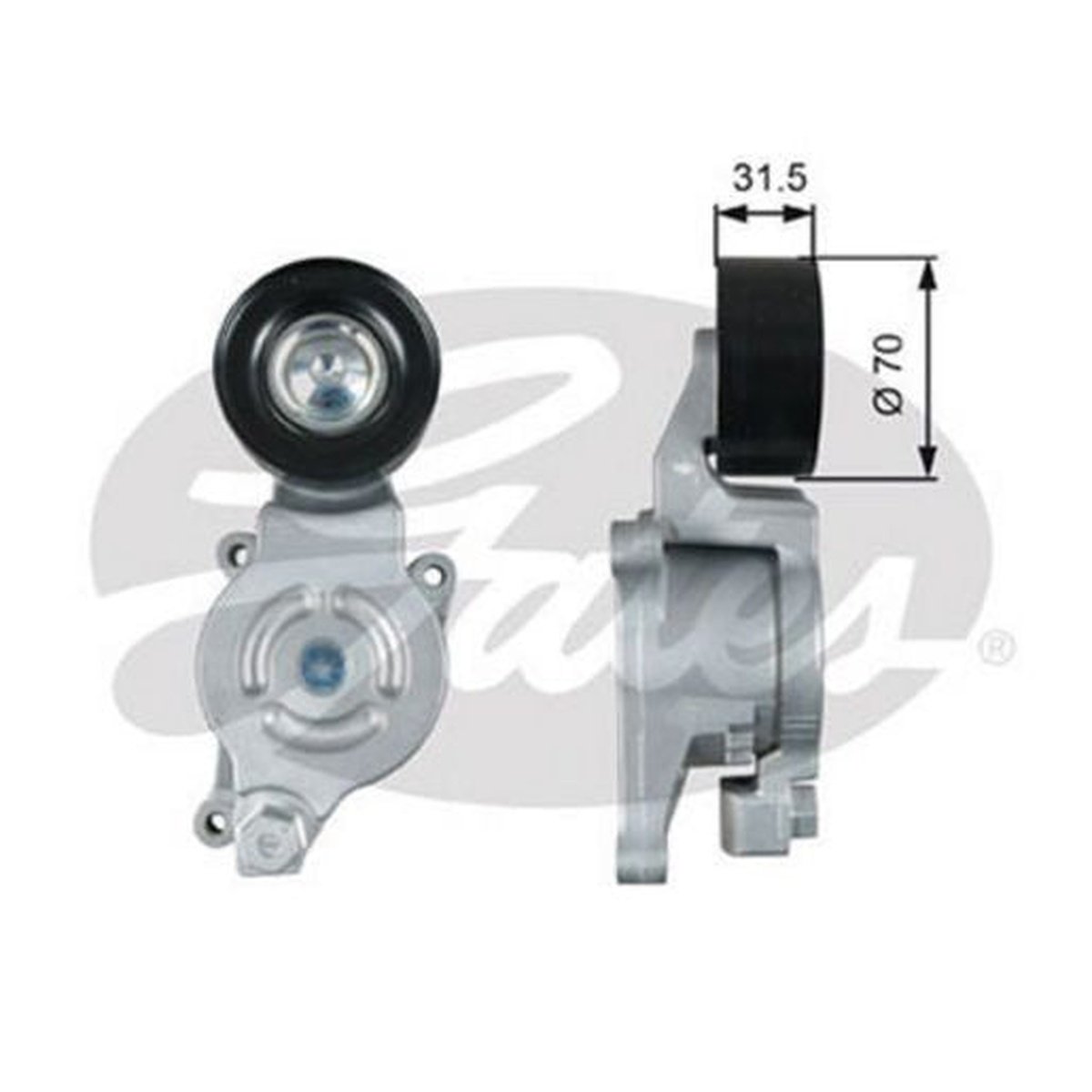 Gates Automatic Belt Tensioner 39256
