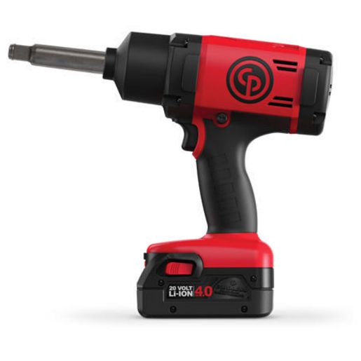 CP Tool Company Chicago Pneumatic Cordless Impact Wrench Li-Ion With 2In Extended Anvil 1/2In Drive 20V - 4Ah CP8848-2