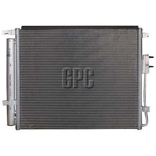 Hanon System Hcc Air Conditioning Condenser Parallel Flow (SubcooLED) Inlet Pad Outlet Pad CNX01013