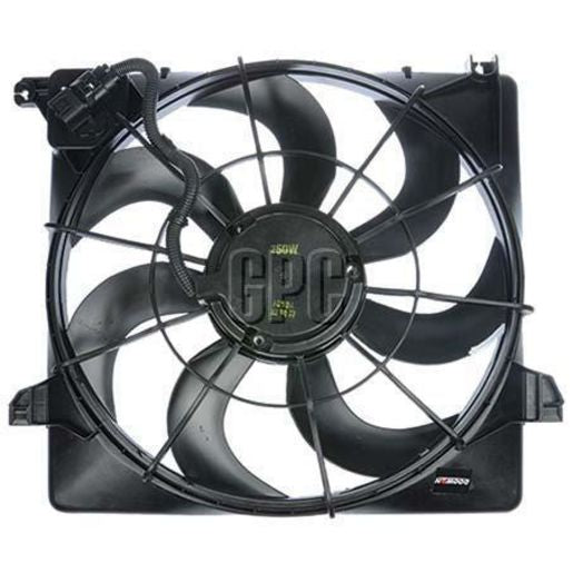 Hanon System Radiator Fan Assembly To Suit Kia Sorento Xm 4Cyl 1.4L 07/2011 - 06/2013 EFX3924
