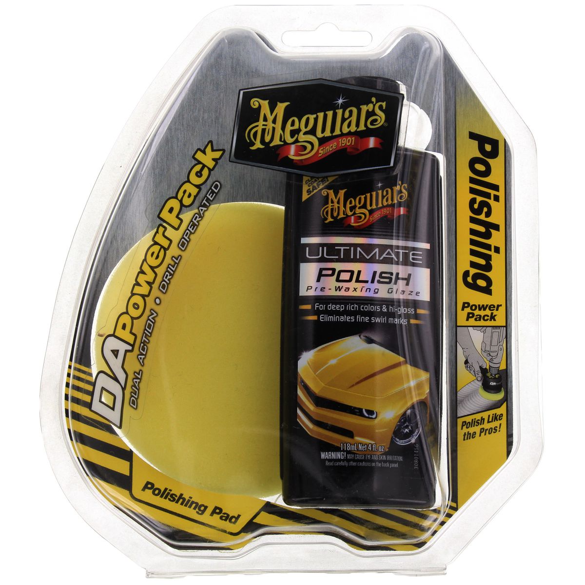 Meguiars Dual Action Ultimate Polishing Power Pack G3502INT