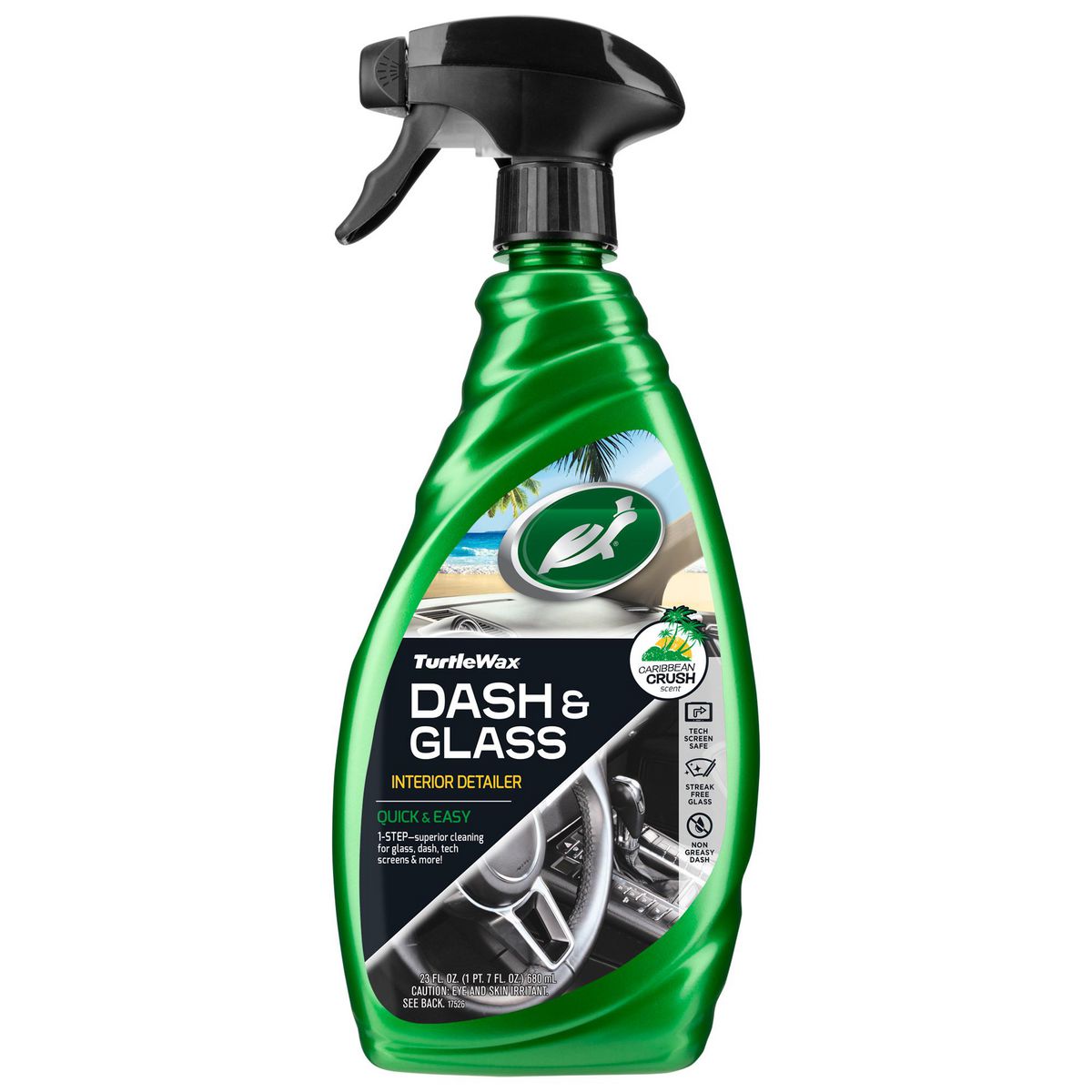 Turtle Wax Quick & Easy Dash/Glass Clean 680ml