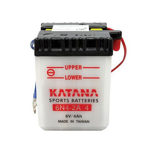 Katana 6V 4Ah Motorcycle Battery 6N4-2A-4