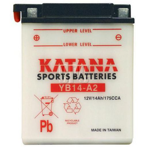 Katana 12V 14Ah Motorcycle Battery YB14-A2 150023