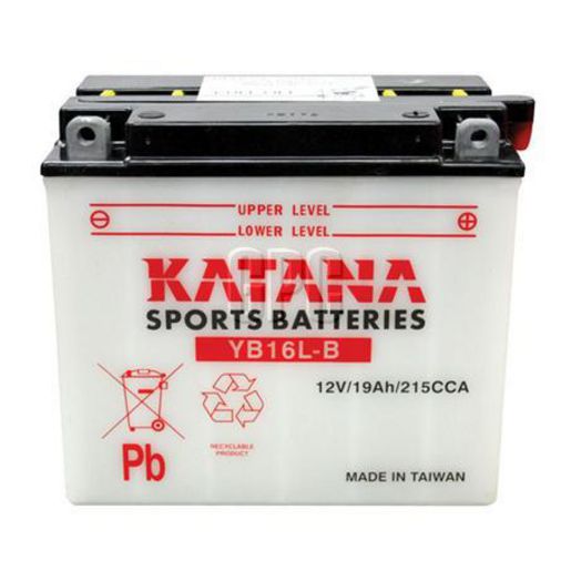Katana 12V 19Ah Motorcycle Battery YB16L-B 150030