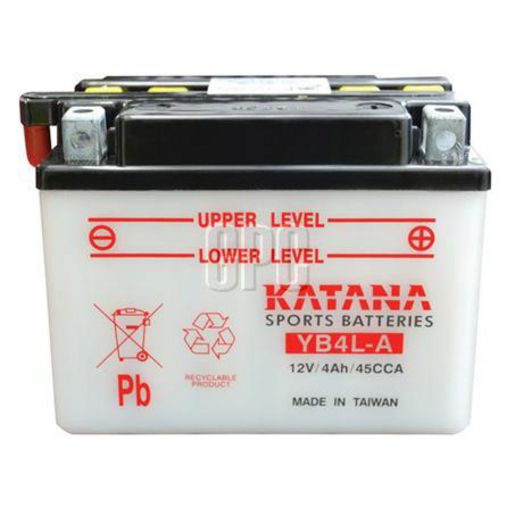 Katana 12V 4Ah Motorcycle Battery YB4L-A 150033