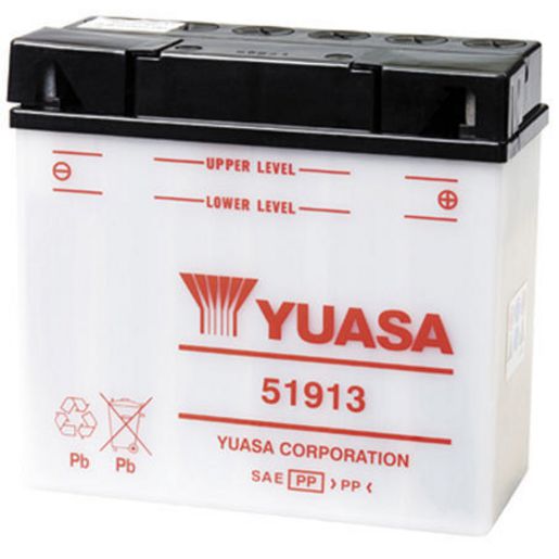 Yuasa Motorcycle Battery 51913