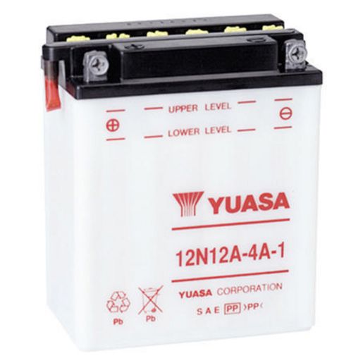 Yuasa Motorcycle Battery  - D78512N12A - 4A -1 155003