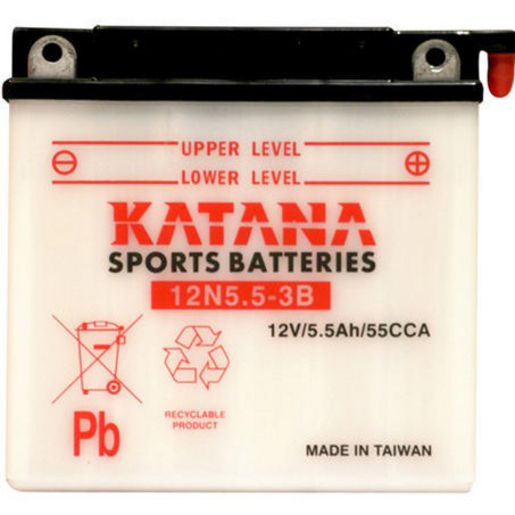 Yuasa Motorcycle Battery  - 12N55 - 3B 155008
