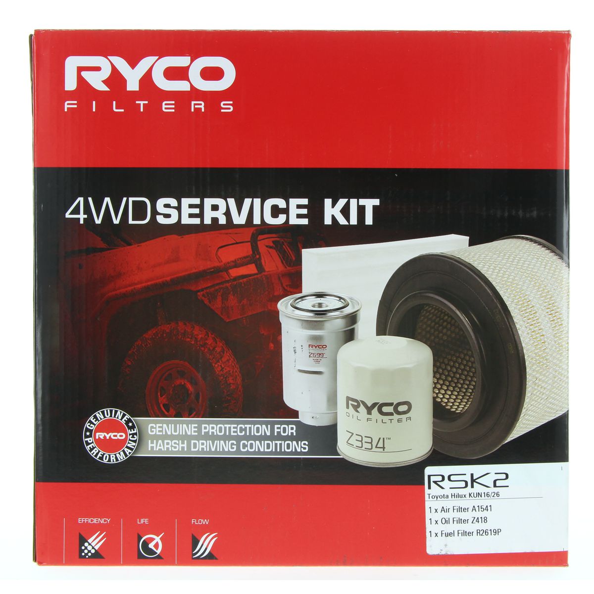 Ryco Filter Service Kit 4x4 RSK2