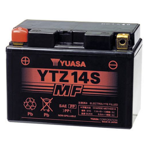 Yuasa Ytz14S Fa Batt/Mcycle YTZ14S