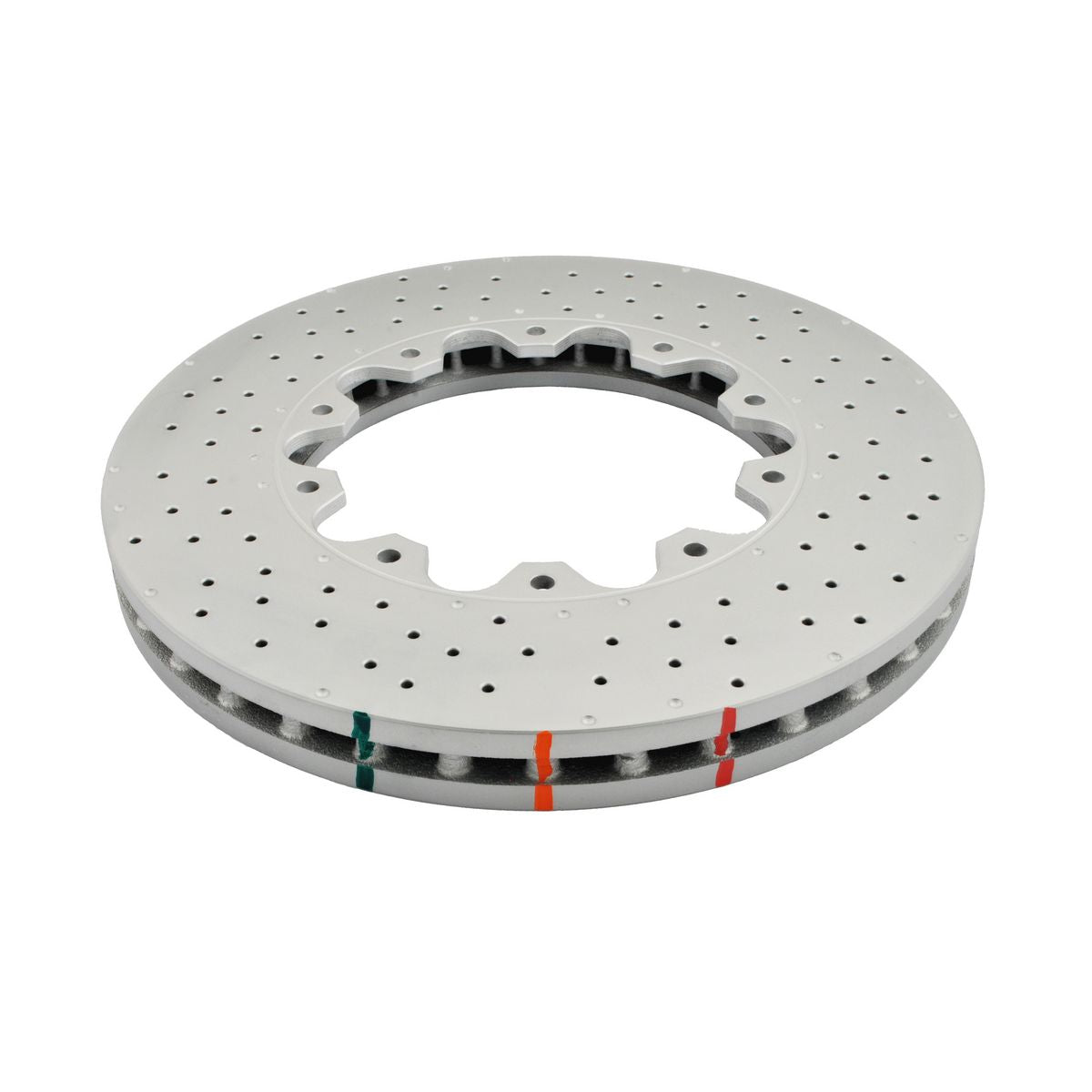 DBA T3 5000 Drilled Dimpled Replacement Brake Rotor Single Front DBA52690.1XDE