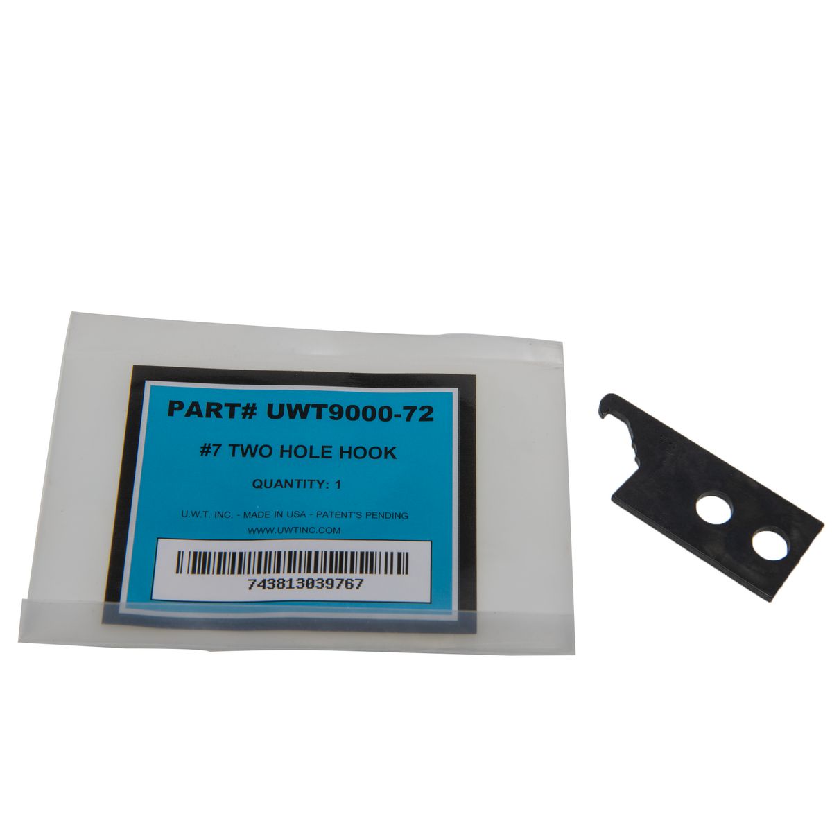 Tech Tire Repair No72 2 Hole Rplcmnt Hook UWT9000-72