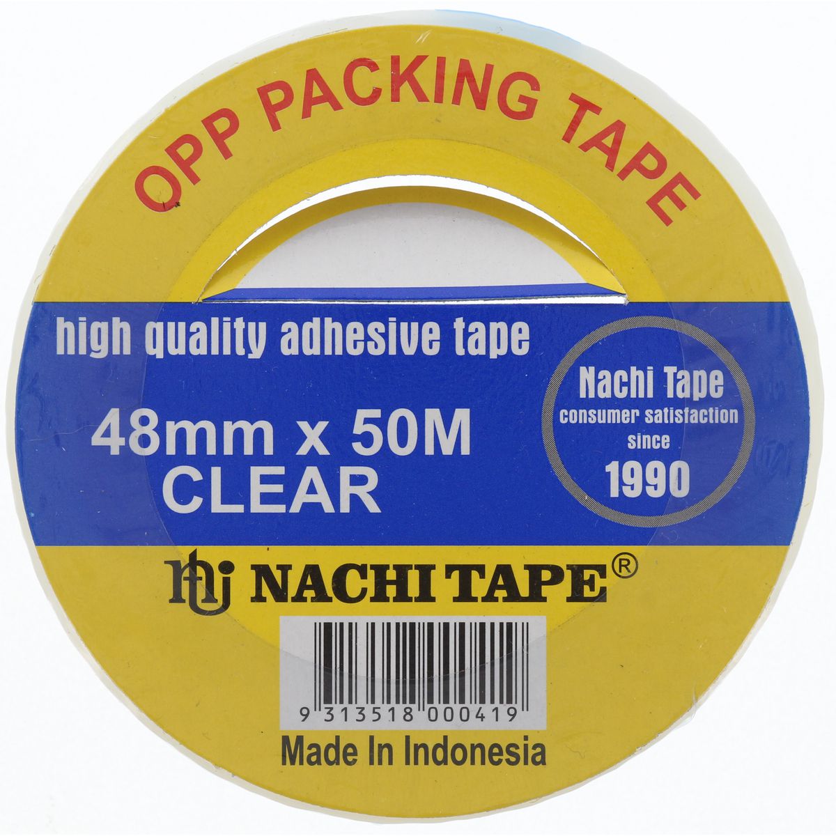 Nachi Clear Packaging Tape Clear 48mm X 50M 1014