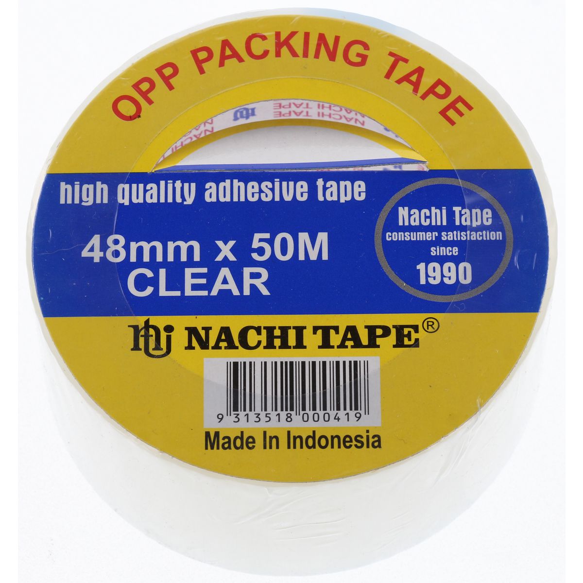 Nachi Clear Packaging Tape Clear 48mm X 50M 1014