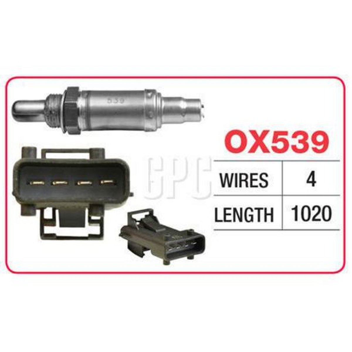 Goss Oxygen Sensor OX539