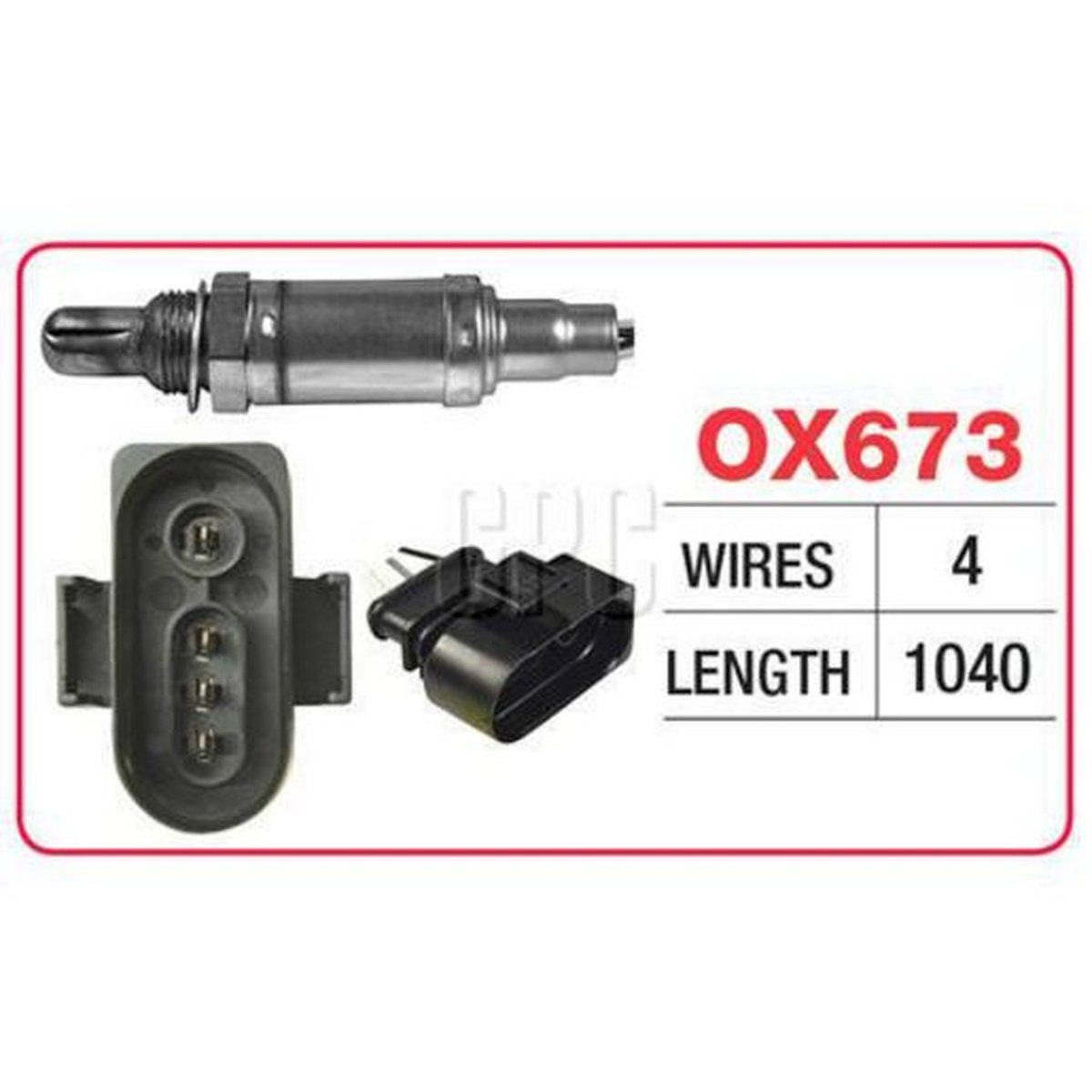 Goss Oxygen Sensor OX673