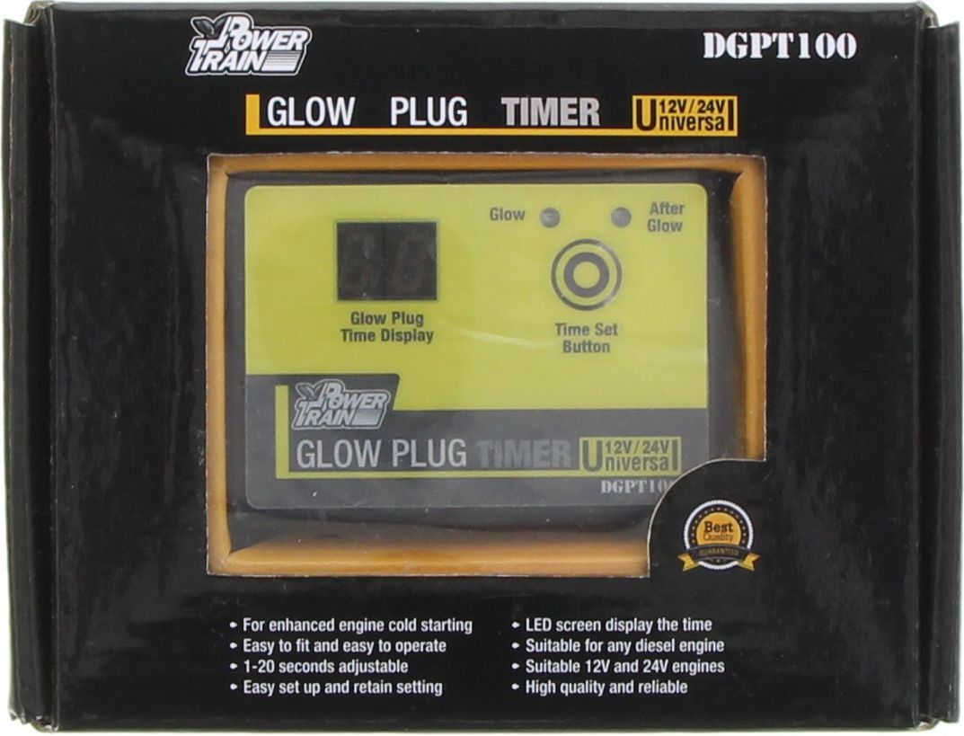 Power Winch Glow Plug Timer 12/24V DGPT100